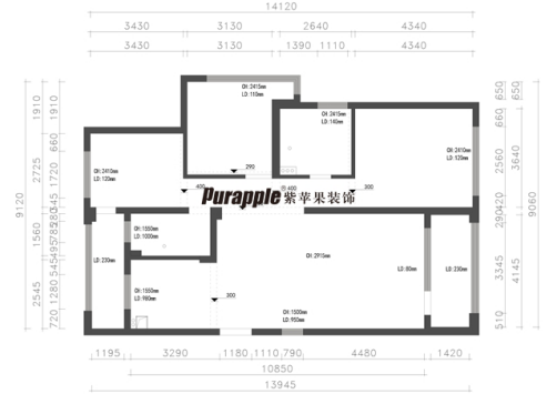 無(wú)錫紫蘋(píng)果裝飾