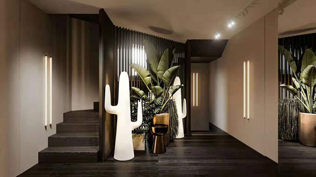 無錫紫蘋果裝飾 獨棟別墅樓梯裝修