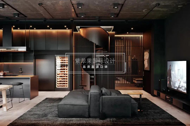 暗黑風(fēng)格裝修案例 暗黑風(fēng)格裝修案例